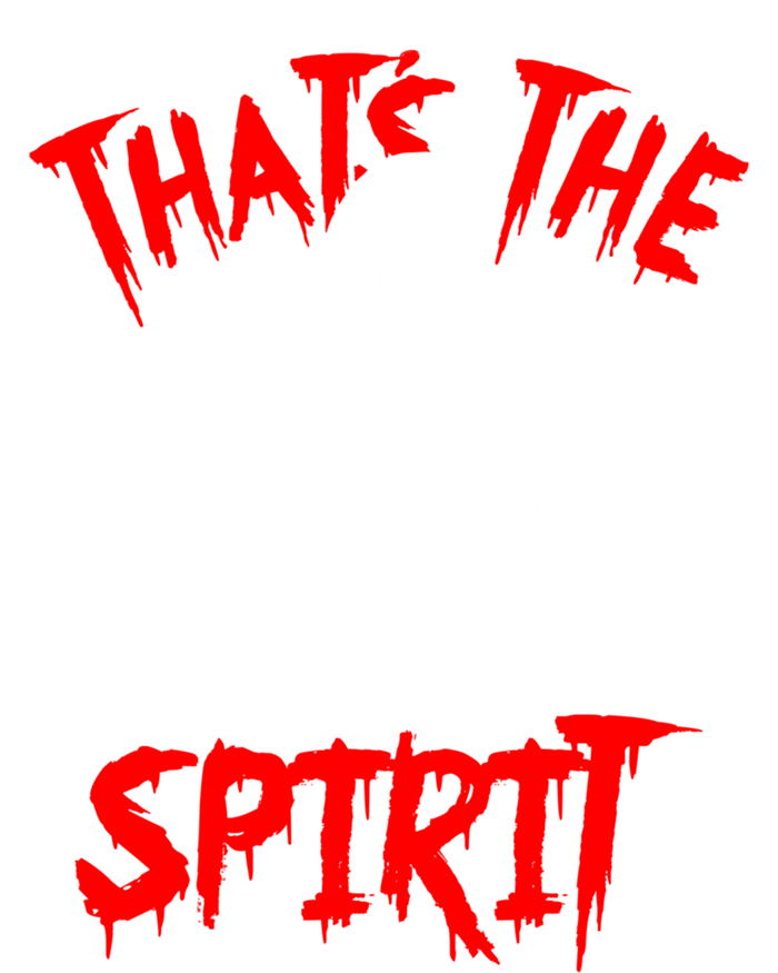 Thats The Spirit Funny Ghost Pun Halloween Funny Gift Zip Tote Bag