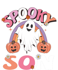 Family Retro Spooky Son Groovy Retro Halloween Ghost Pumpkin Costume Gift Impact Tech Backpack