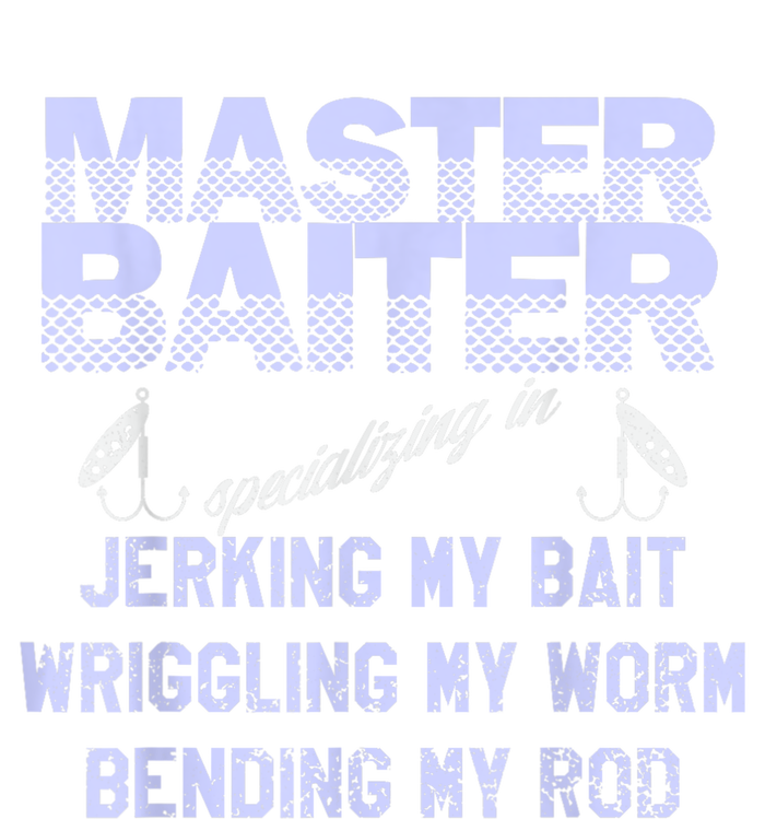 Master Baiter Funny Fishermans Skills List Gift T-Shirt