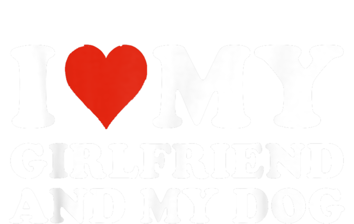 I Love My Girlfriend And My Dog Premium T-Shirt