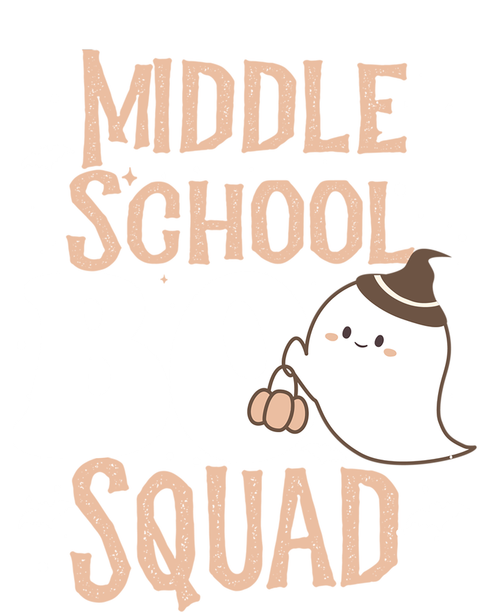 Funny Cute Halloween Middle School Boo Squad Costume Teacher Gift Tall Long Sleeve T-Shirt