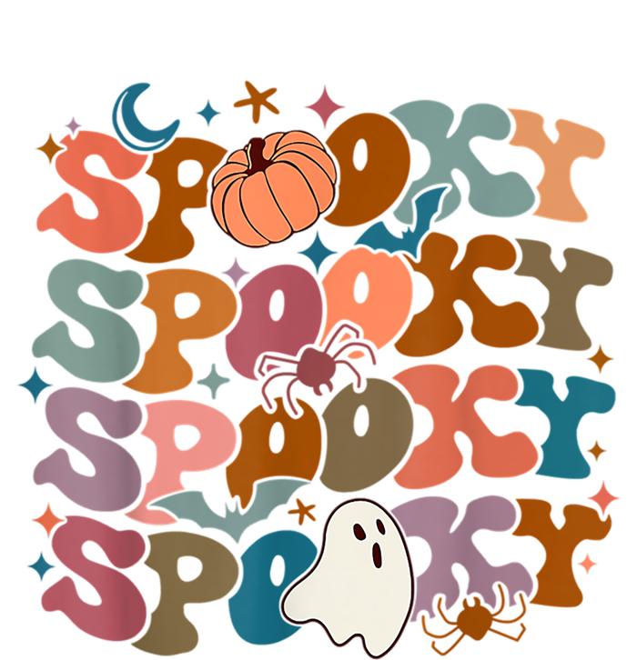 Funny Halloween Vibes Retro Spooky Ghost Boo Spooky Season Gift T-Shirt