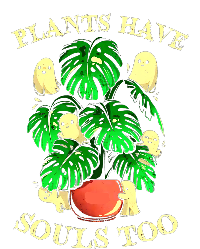 Funny Plants Have Souls Too Halloween Groovy Spooky Ghost Meaningful Gift Toddler T-Shirt