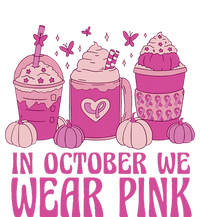 Breast Cancer In October We Wear Pink Kids Tie-Dye T-Shirt