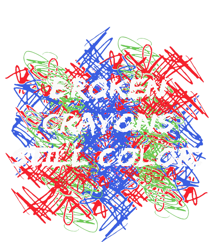 Broken Crayons Still Color Mental Health Awareness Supporter Premium T-Shirt