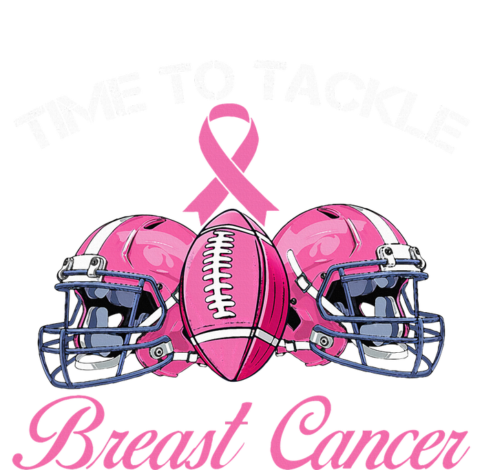 Football Survivor Time To Tackle Breast Cancer Awareness Kids Hoodie