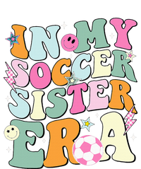 In My Soccer Sister Era Groovy Retro Cute Proud Soccer Sis Tote Bag