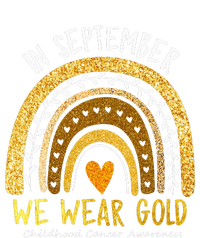 In September We Wear Gold Childhood Cancer Awareness Kids Long Sleeve Shirt