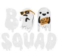 Crew Retro Vintage Boo Ghost Halloween Squad Meaningful Gift Striped Beanie with Solid Band