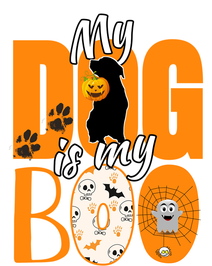 My Dog Is My Boo Funny Ghost Halloween Costume Dog Lover Gift Women's T-Shirt