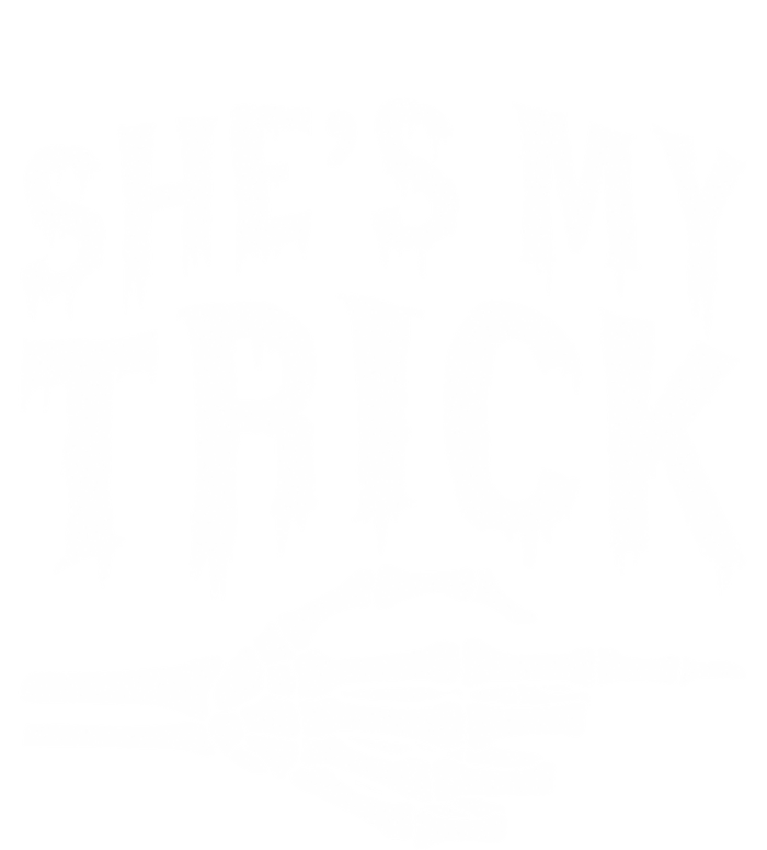 She My Trick Skeleton Hand Skull Halloween Spooky Season Boo Gift Toddler T-Shirt