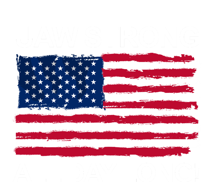 UAW Strike USA Flag Red United Auto Workers Picket Sign Cooling Performance Crew T-Shirt