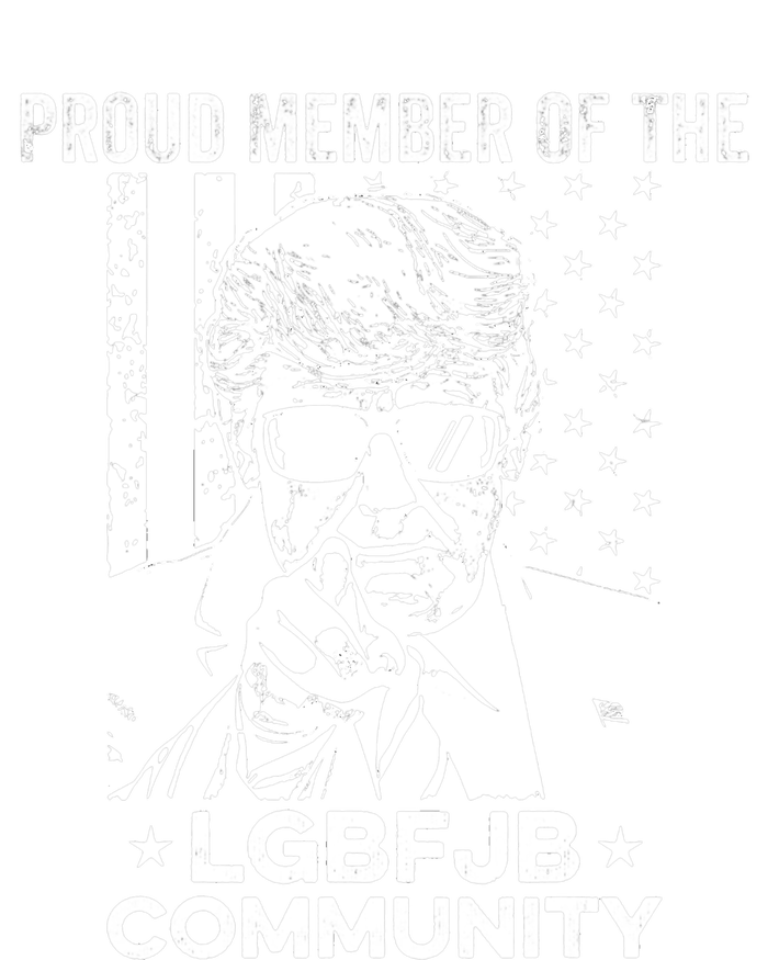 Proud Member Of The LGBFJB Community Conservative Anti Biden Zip Tote Bag