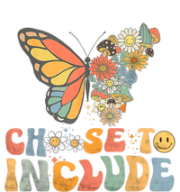 Choose To Include Special Education Teacher Floral Butterfly Sweatshirt Cinch Pack Bag