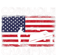 Cornhole Champion American Flag USA July 4th Cornhole Tall Long Sleeve T-Shirt