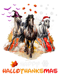 Horse Halloween And Merry Christmas Happy Hallothanksmas Kids Tie-Dye T-Shirt