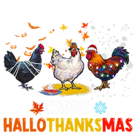 Chicken Halloween Happy Hallothanksmas Autumn Thanksgiving Gift T-Shirt