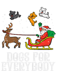 Dogs For Everybody Santa Funny Christmas Xmas Toddler Long Sleeve Shirt