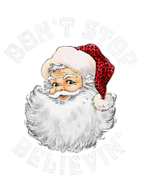 Don't Stop Believin Christmas Santa Pajamas Xmas Women’s Perfect Tri Rocker Tank