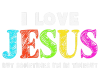 Cute I Love Jesus Christian Faith Gifts T-Shirt