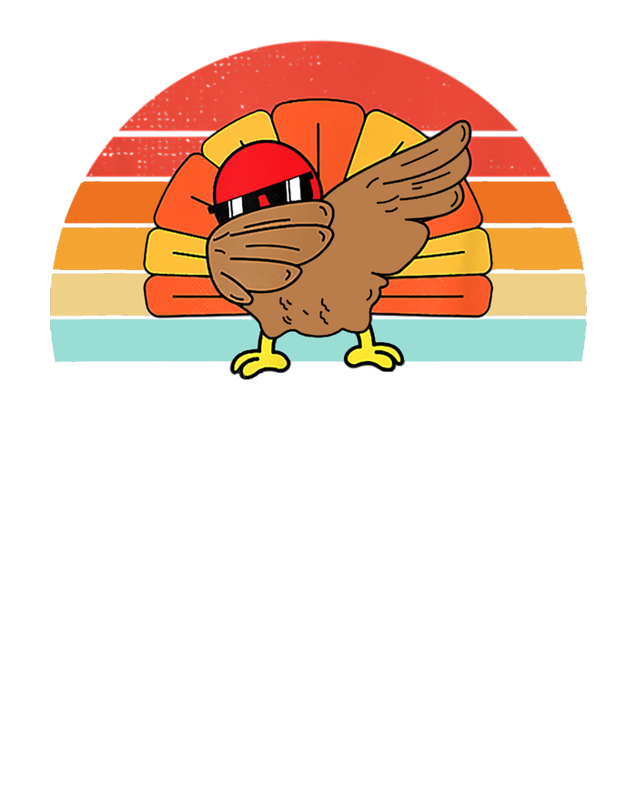 Coolest Turkey In Town Dabbing Turkey Thanksgiving Day Gift Coaster