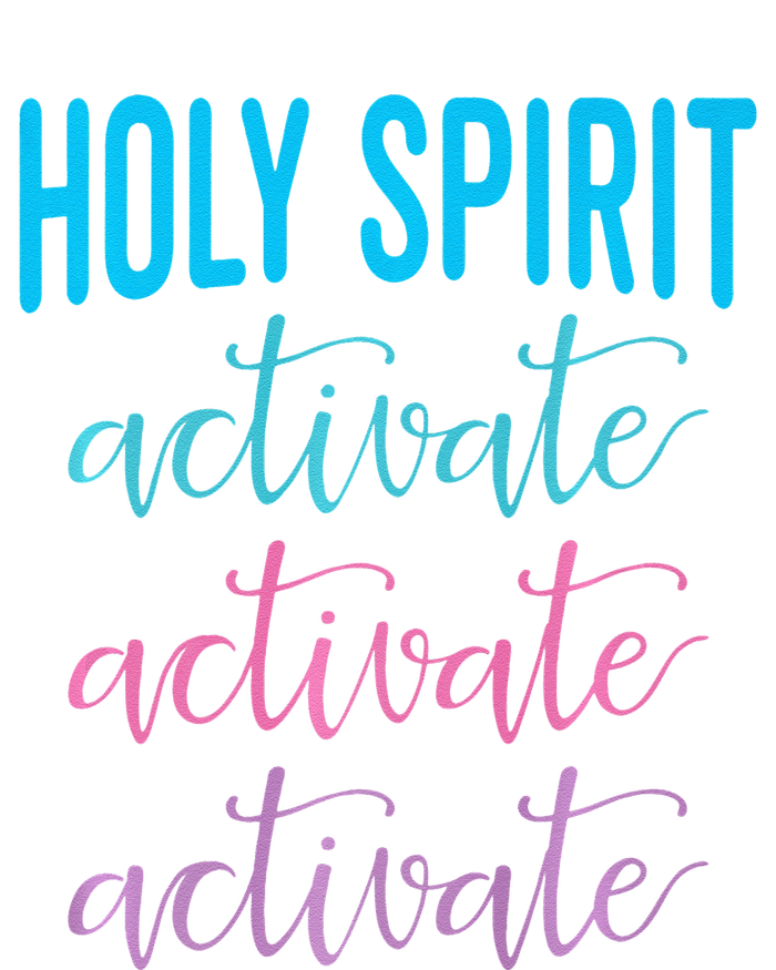 Holy Spirit Activate Christian Religious Jesus Christmas Premium T-Shirt