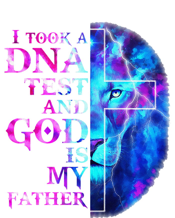 I Took A DNA Test And God Is My Father Jesus Christian Premium Coaster