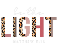 Be The Light Faith Jesus Christian Boho Leopard Cheetah T-Shirt