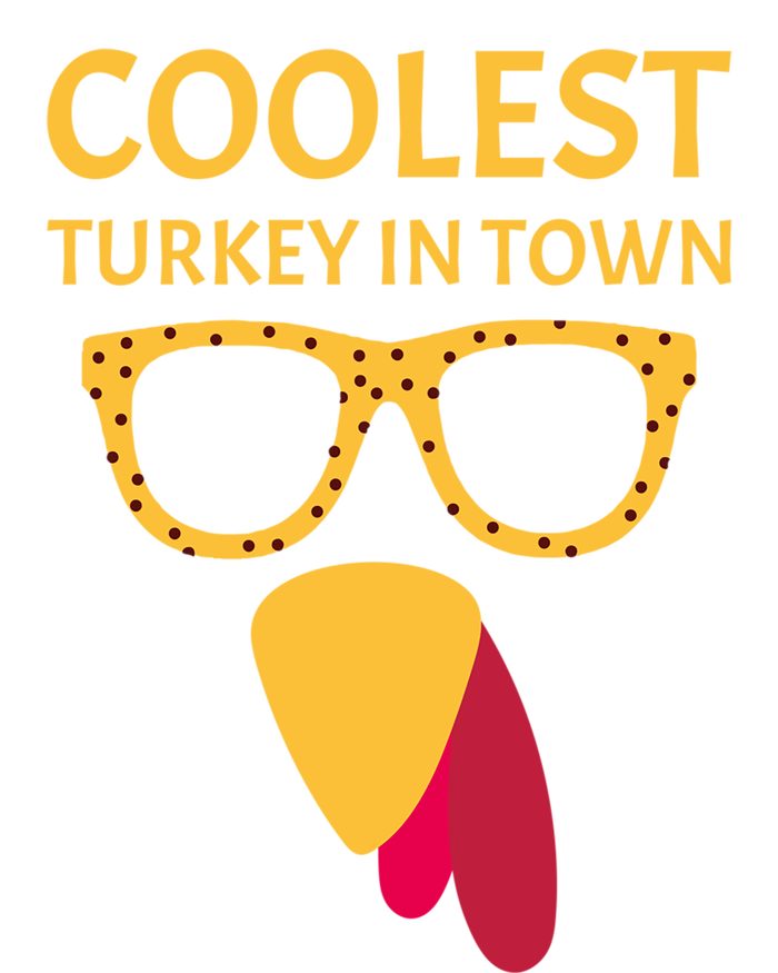 Coolest Turkey In Town Turkish Nose Glasses Disguise Gift T-Shirt