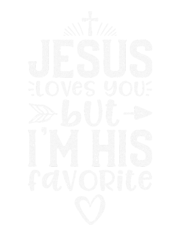 Jesus Loves You But Im His Favorite Church Toddler Hoodie