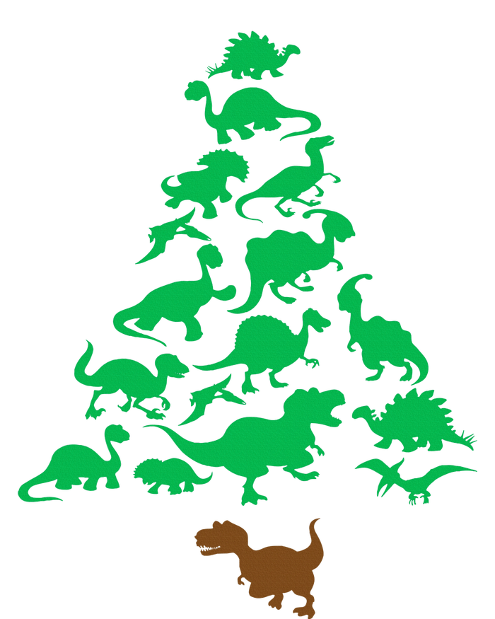 Christmas Dinosaur Tree Dino Family Xmas Toddler Fine Jersey T-Shirt