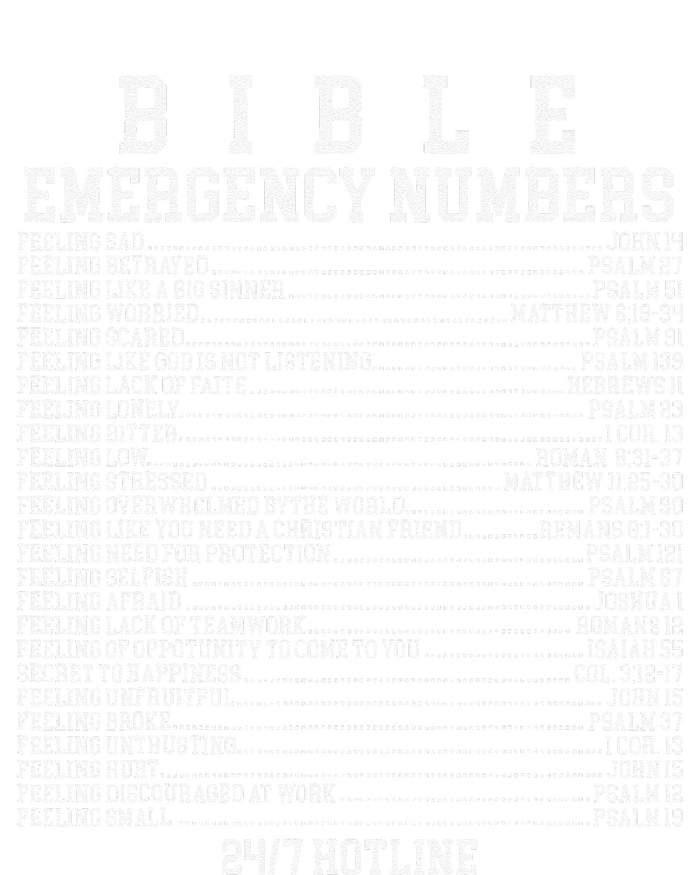 Bible Emergency Hotline Numbers Funny Christian Family Jesus Magnet