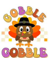 Cute Gobble Gobble Turkey Pilgrim Little Thanksgiving Gift Kids T-Shirt