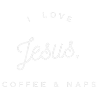 Funny Christian I Love Jesus Coffee & Naps Short Acrylic Beanie