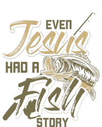 Even Jesus Had A Fish Story Jesus Gift Doggie Tank