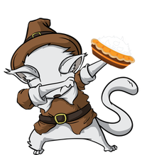 Dabbing Cat Pilgrim Holding Pumpkin Pie Thanksgiving Day Gift Magnet