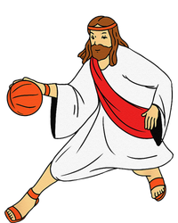 Jesus Playing Basketball Tank Top