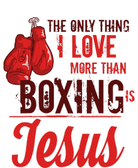 Boxing Lover Jesus Funny Boxer Christian Sports Gift Women's T-Shirt