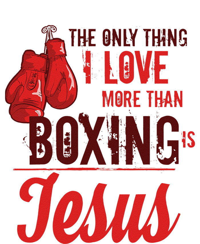 Boxing Lover Jesus Funny Boxer Christian Sports Gift Women's T-Shirt