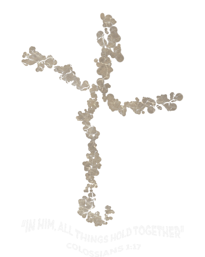 Laminin Christian Jesus Cross Magnet