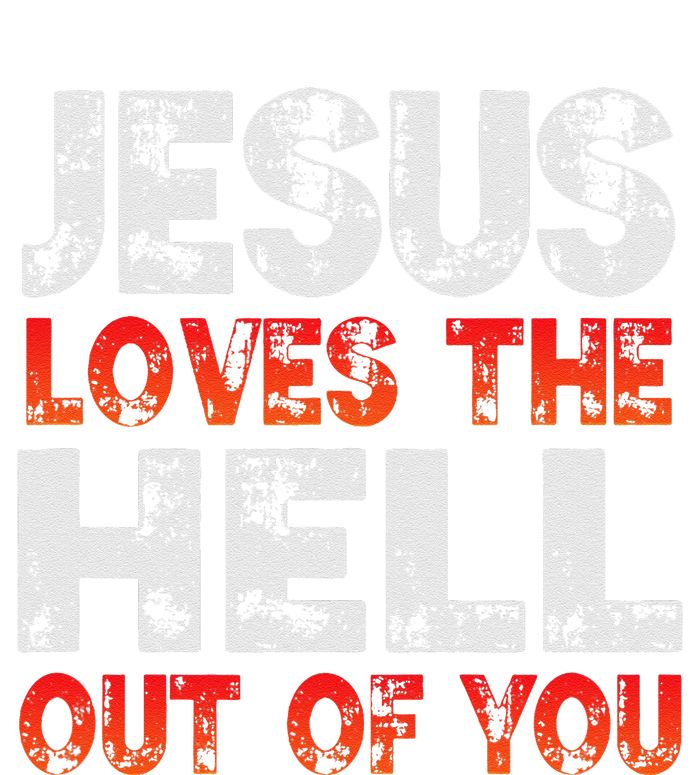 I Love Jesus And Jesus Loves The Hell Out Of You Softstyle Adult Sport Polo