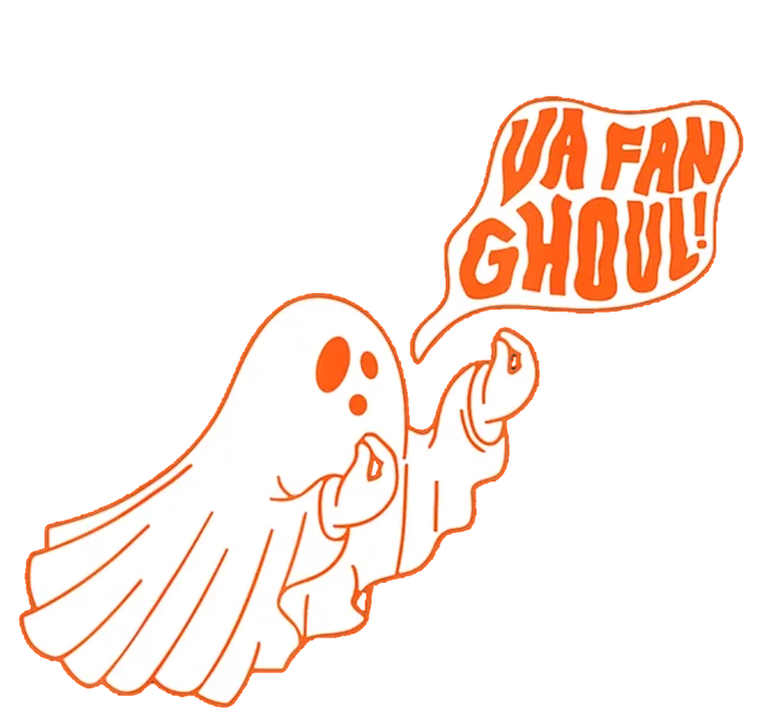 Va Fan Ghoul For Italian Funny Halloween Ghost Youth Performance Sprint T-Shirt