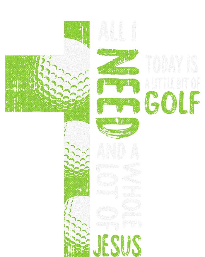 Whole Lot Of Jesus Golf Golfing Sport Lover Christian Golfer T-Shirt