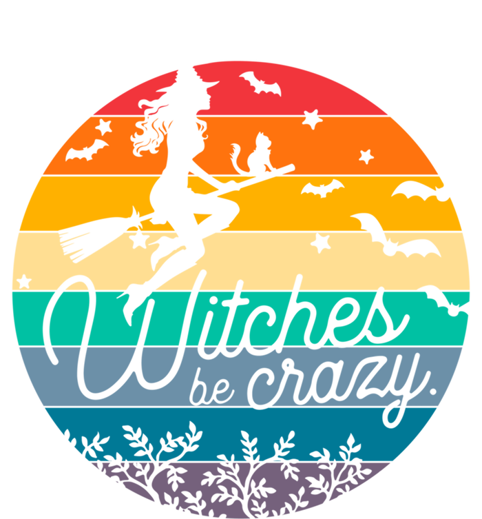 Witches Be Crazy Vintage Witches Design Halloween Gift Valucap Bio-Washed Visor