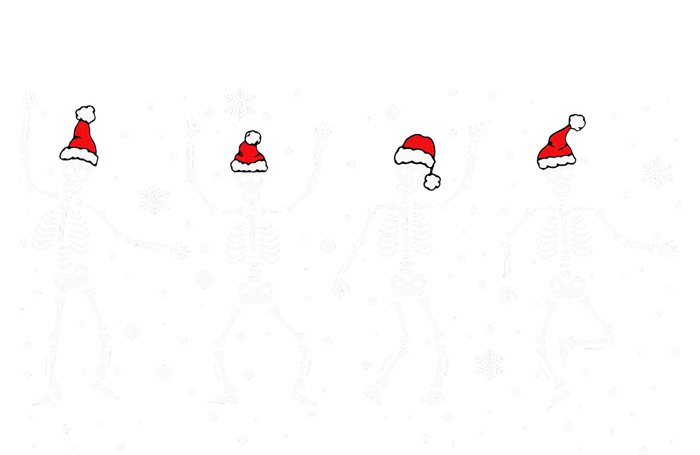 Dancing Santa Claus Skeleton Funny Christmas Pajama Kids T-Shirt