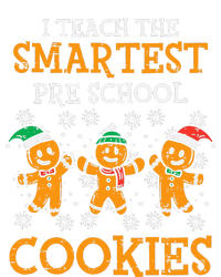 Teach Smartest Preschool Cookies Teacher Christmas Xmas T-Shirt