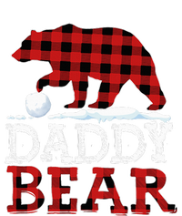 Buffalo Plaid Red Xmas Christmas Daddy Bear Pajama Family Cropped Pullover Crew