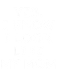 Yes I Know I Look Like My Mom Funny Toddler Fine Jersey T-Shirt