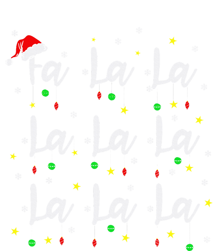 Santa Fa La 8 Fa La La La Christmas Funny Xmas Kids Long Sleeve Shirt