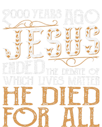 2000 Years Ago Jesus Ended The Debate Christian Religious T-Shirt